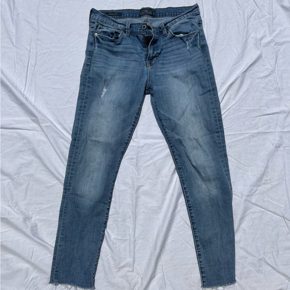 LUCKY BRAND BROOKE CAPRI JEANS